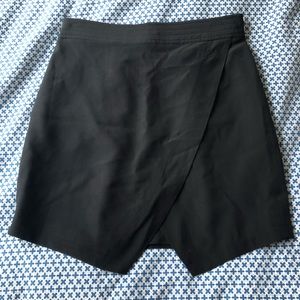 Madewell black miniskirt